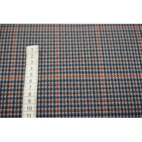 Polyester/viscose jersey m/tern