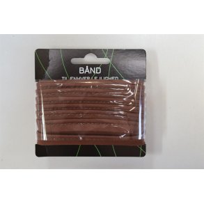 Piping bomuld R�dbrun