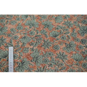 Viscose m.m�nster, gr�n og br�ndte farver