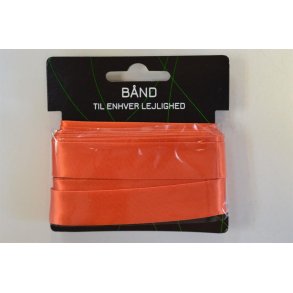 Skr�b�nd viscose satin Orange