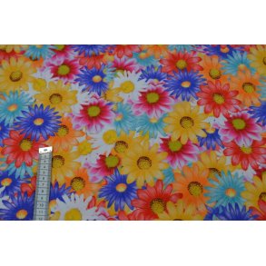 �kotex bomulds jersey m/Blomster
