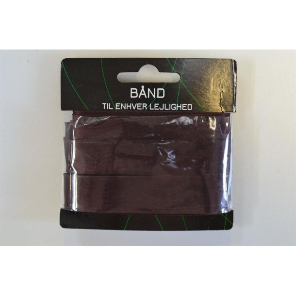 Skr�b�nd viscose satin M�rk bordeaux