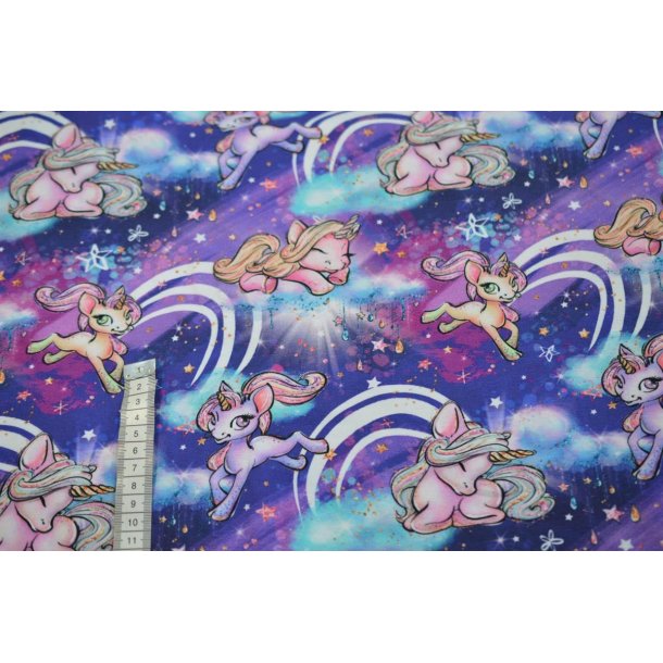 �kotex bomulds jersey m/Unicorn