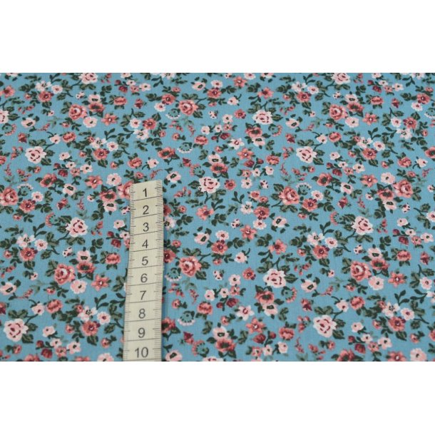 �kotex bomuld/poplin  m/sm� blomster