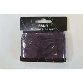 Skr�b�nd viscose satin M�rk lilla