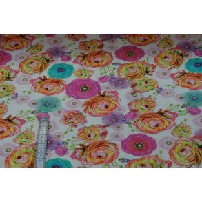�kotex viscose jersey m/blomster
