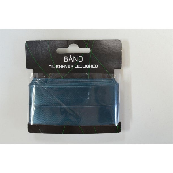 Skr�b�nd viscose satin Petrol