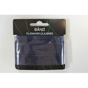 Skr�b�nd viscose satin Marine