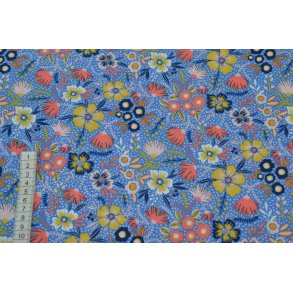 �kotex bomuld/poplin m/blomster