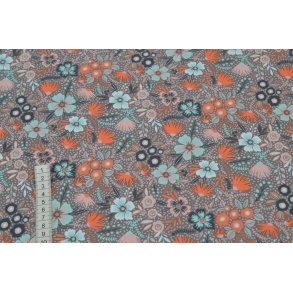 �kotex bomuld/poplin m/  blomster