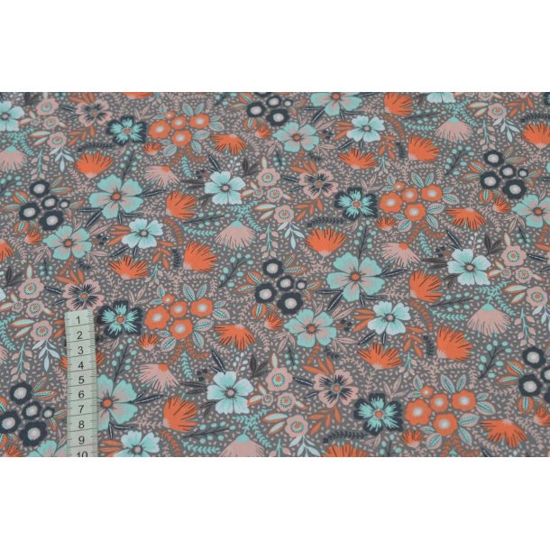 �kotex bomuld/poplin m/  blomster