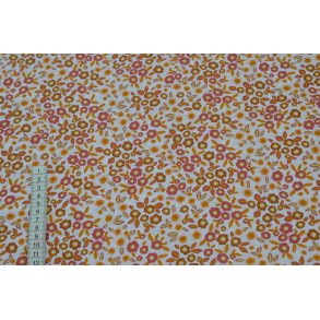 �kotex bomuld/poplin m/sm� blomster