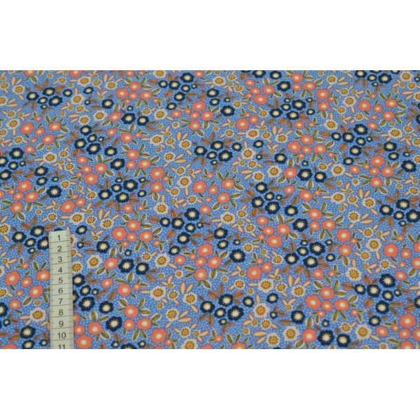 �kotex bomuld/poplin m/sm� blomster