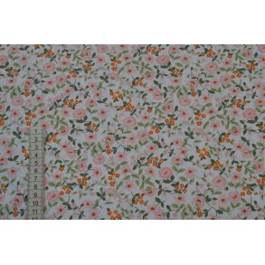 �kotex bomuld/poplin m/blomster