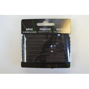 Skr�b�nd viscose satin M�rkgr�