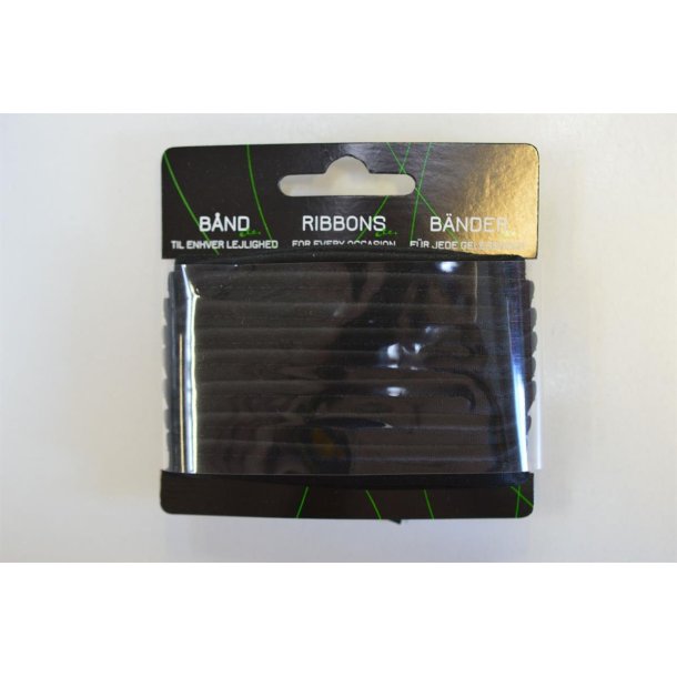 Pipingb�nd satin viscose Sort