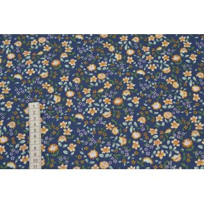 �kotex bomuld/poplin m/blomster