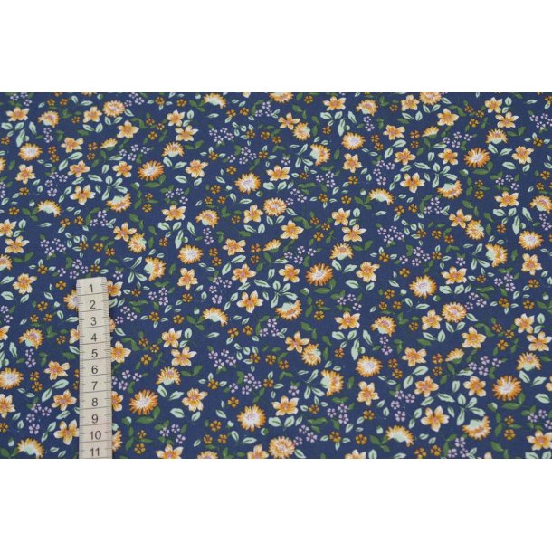 �kotex bomuld/poplin m/blomster