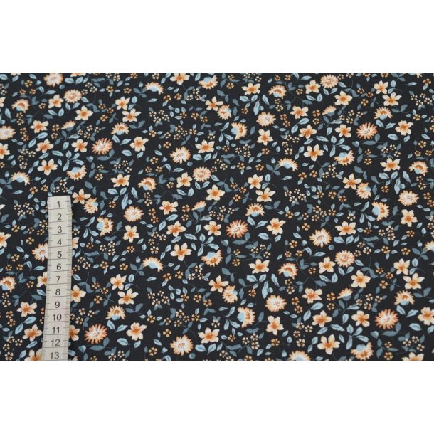 �kotex bomuld/poplin m/blomster