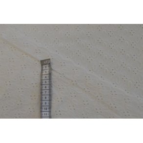 Broderi anglaise R�hvid 