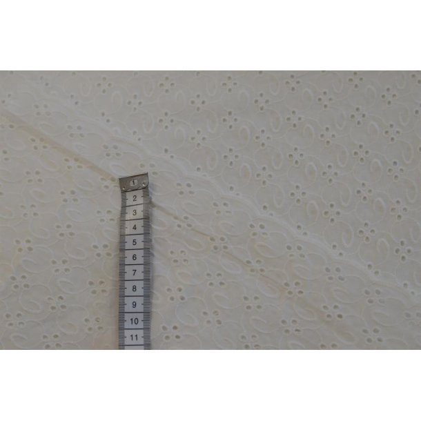 Broderi anglaise R�hvid 