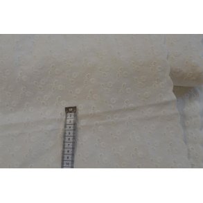 Broderi anglaise R�hvid