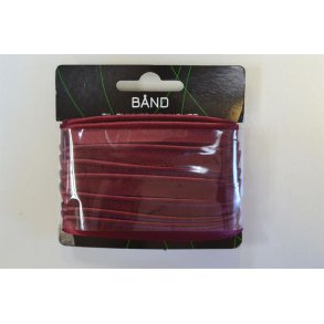 Pipingb�nd viscose satin Bordeaux