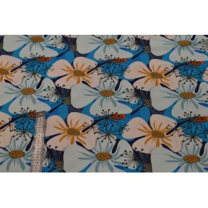�kotex viscose jersey m/Blomster