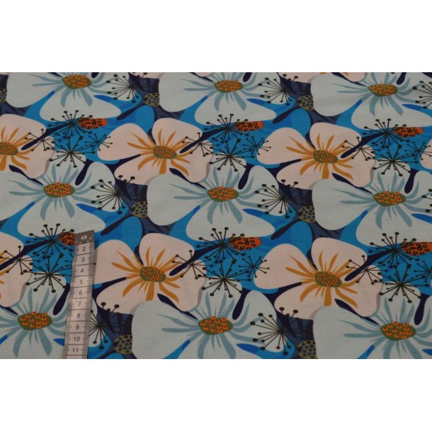 �kotex viscose jersey m/Blomster