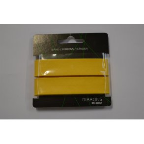 Skr�b�nd bomuld Gul