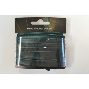 Pipingb�nd viscose satin M�rkgr�n