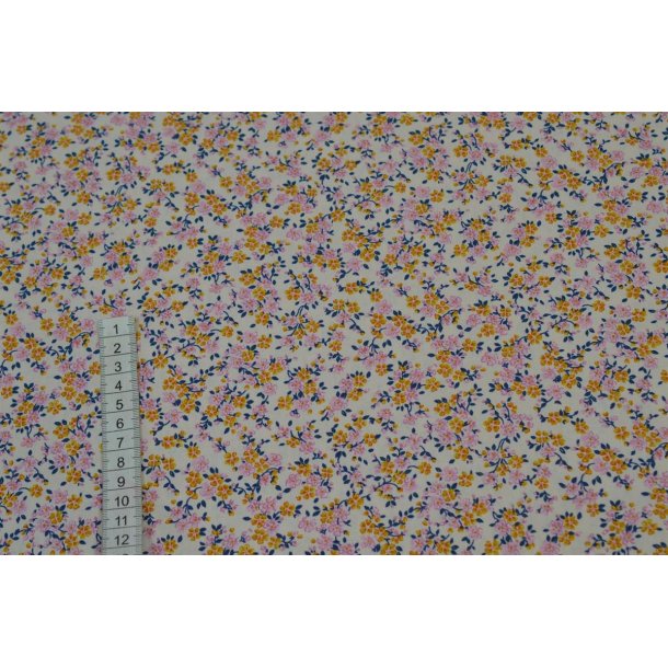 �kotex bomuld/poplin m/blomster