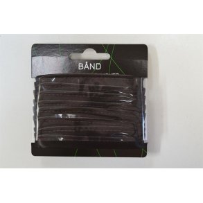 Pipingb�nd viscose satin M�rk brun