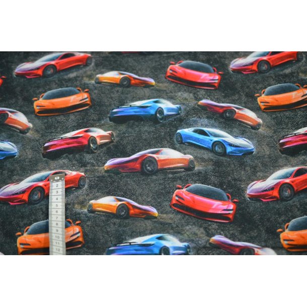 �kotex bomulds jersey m/Biler