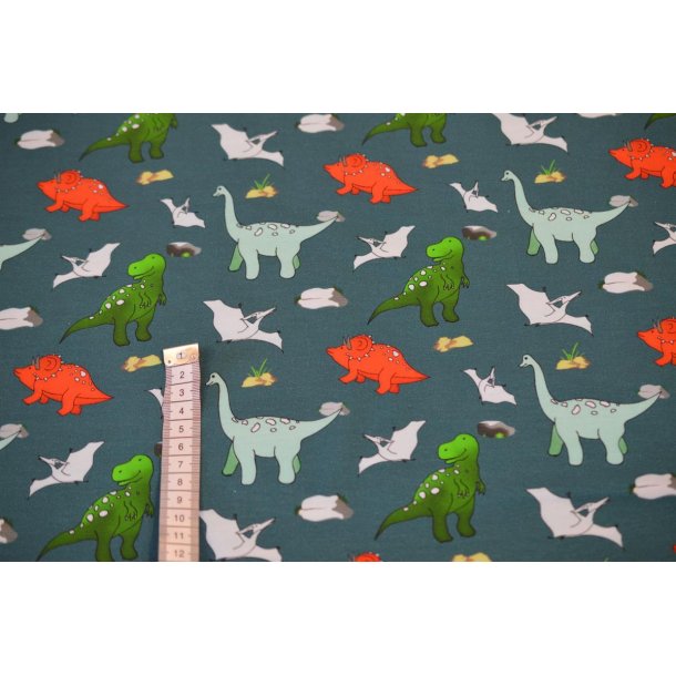 �kotex bomulds jersey m/Dinosaur