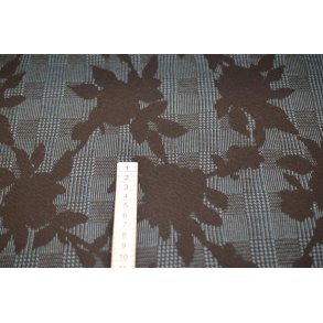 Jacquard Petrol og sort