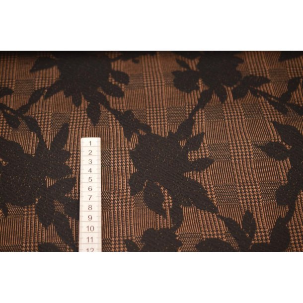 Jacquard Camel og sort