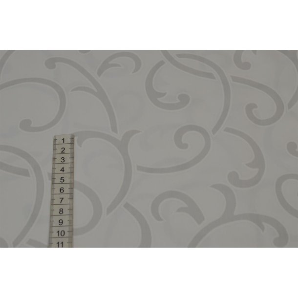 Gardin/dug stof Offwhite m/m�nster