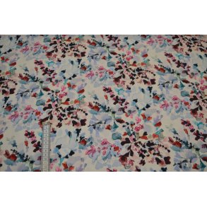 Viscose jersey m/Blomster