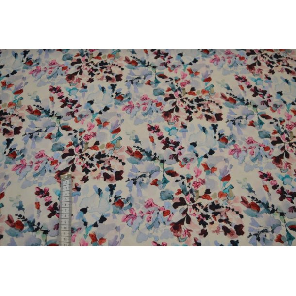 Viscose jersey m/Blomster