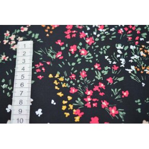 Viscose m/sm� blomster
