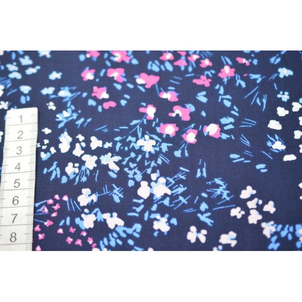 Viscose m/sm� blomster