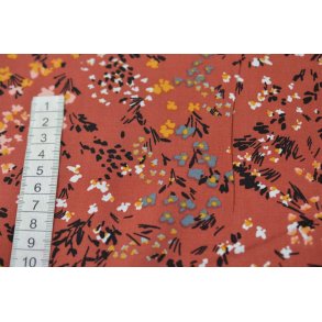 Viscose m/sm� blomster