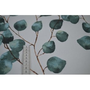 Halv panama  m/Blomster