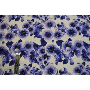 �kotex bomulds jersey m/Blomster