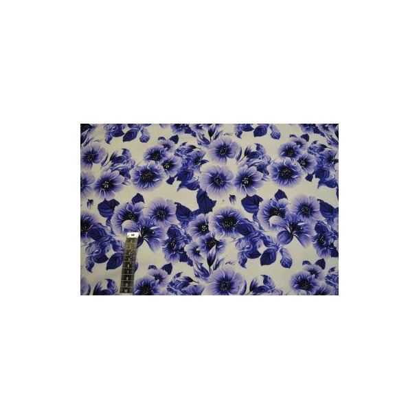 �kotex bomulds jersey m/Blomster