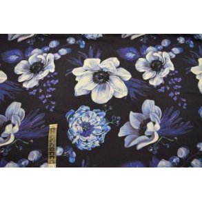 �kotex bomulds jersey m/blomster