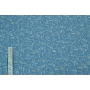 �kotex bomulds jersey m/Elefant