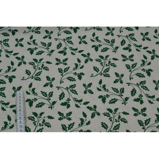 Julestof m/Kristtj�rn og guldglimmer