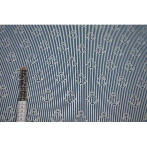 Canvas Stribet m/Anker